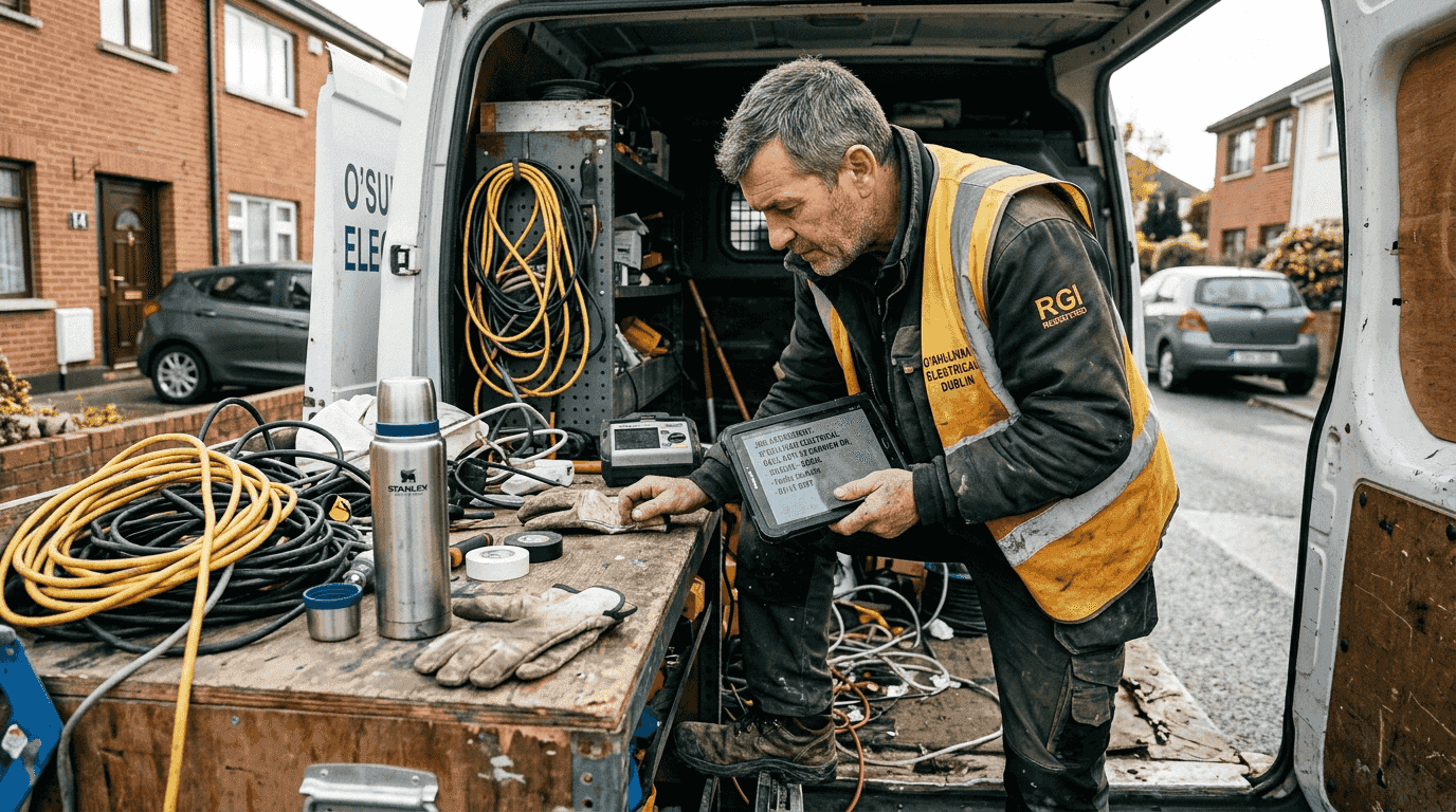 What is digital transformation for Irish trades in 2026