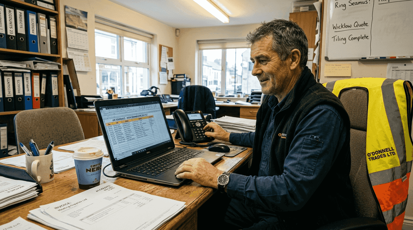 AI automation setup steps for Irish trades businesses 2026