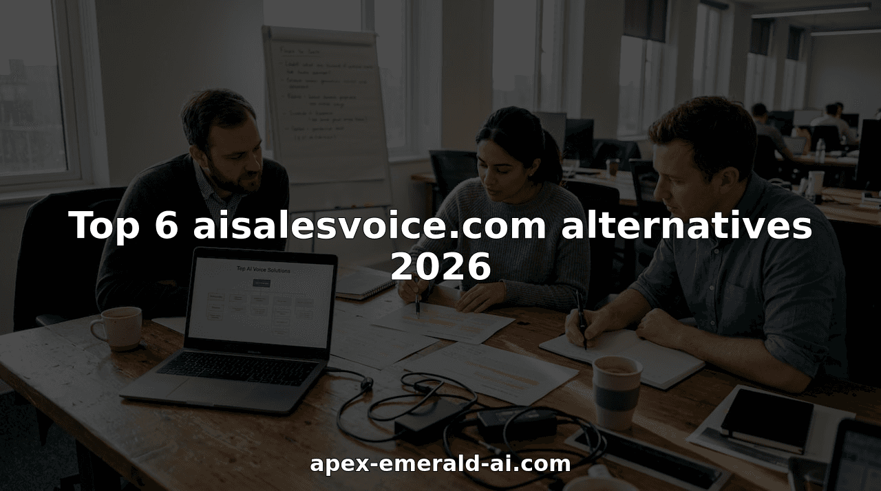 Top 6 aisalesvoice.com alternatives 2026